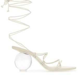 Cult Gaia
Cult Gaia Su Ankle-Tie Open Toe Sandals